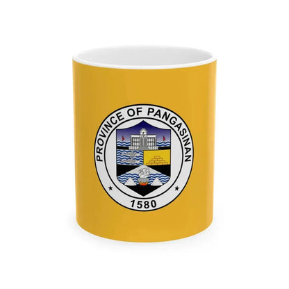 Flag of Pangasinan (Philippines) White Coffee Mug 11oz - Go Mug Yourself