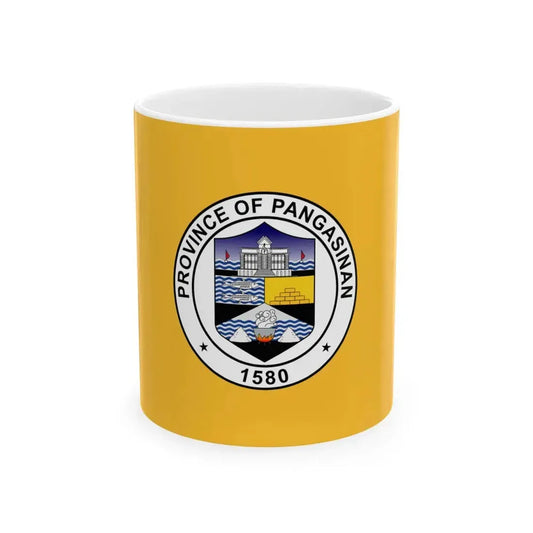 Flag of Pangasinan (Philippines) White Coffee Mug 11oz - Go Mug Yourself