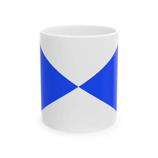 Flag of Papa historical (Hungary) White Coffee Mug 11oz - Go Mug Yourself