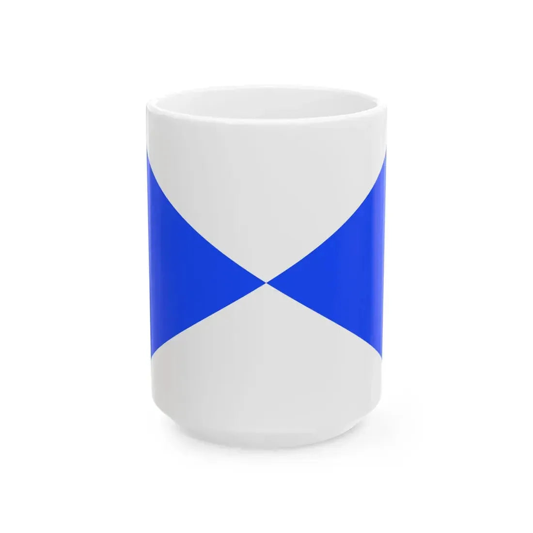 Flag of Papa historical (Hungary) White Coffee Mug 15oz - Go Mug Yourself