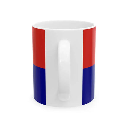 Flag of Papa (Hungary) White Coffee Mug - Go Mug Yourself