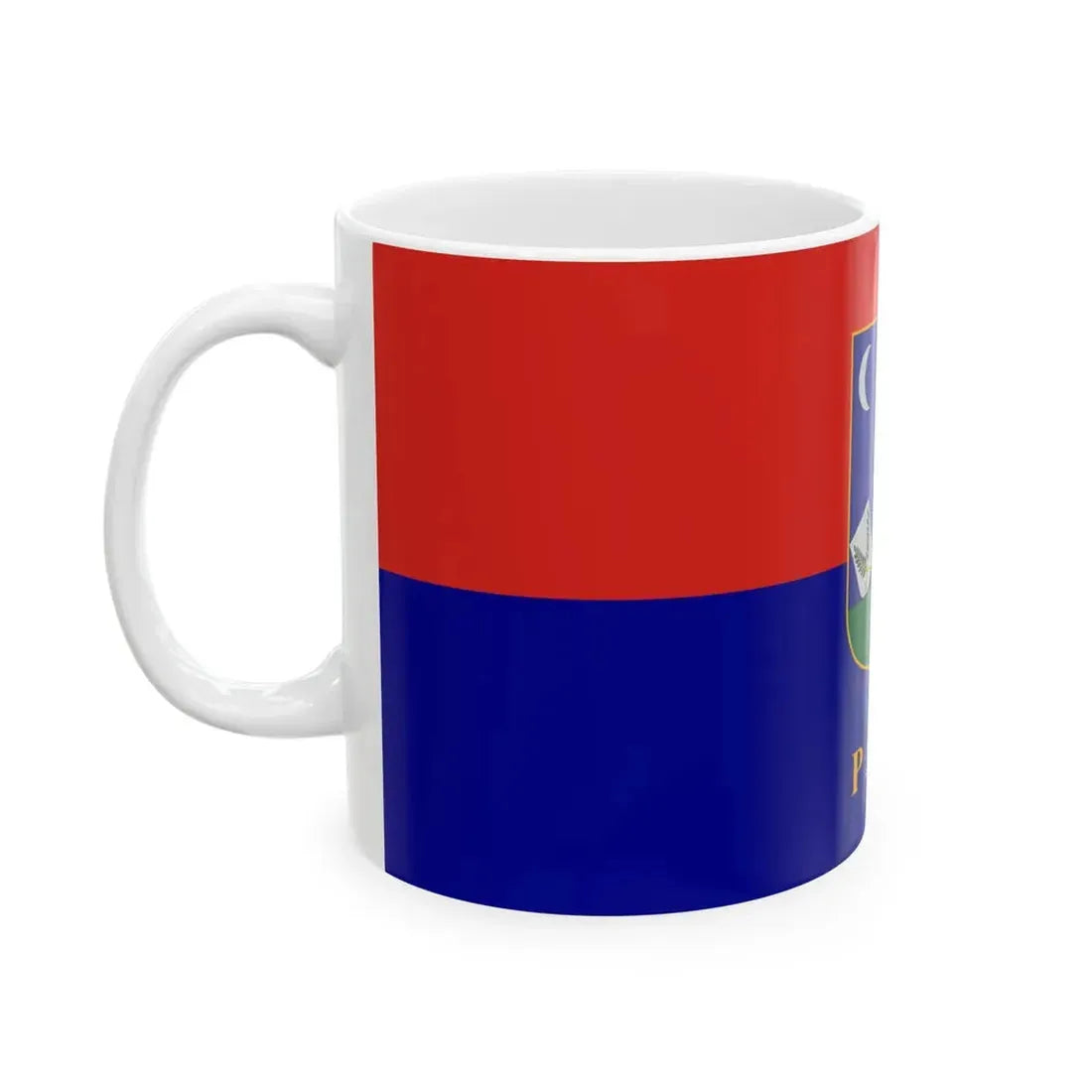Flag of Papa (Hungary) White Coffee Mug - Go Mug Yourself