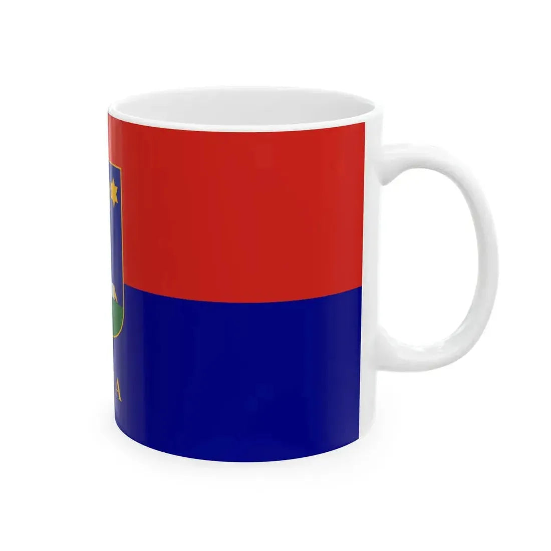 Flag of Papa (Hungary) White Coffee Mug - Go Mug Yourself