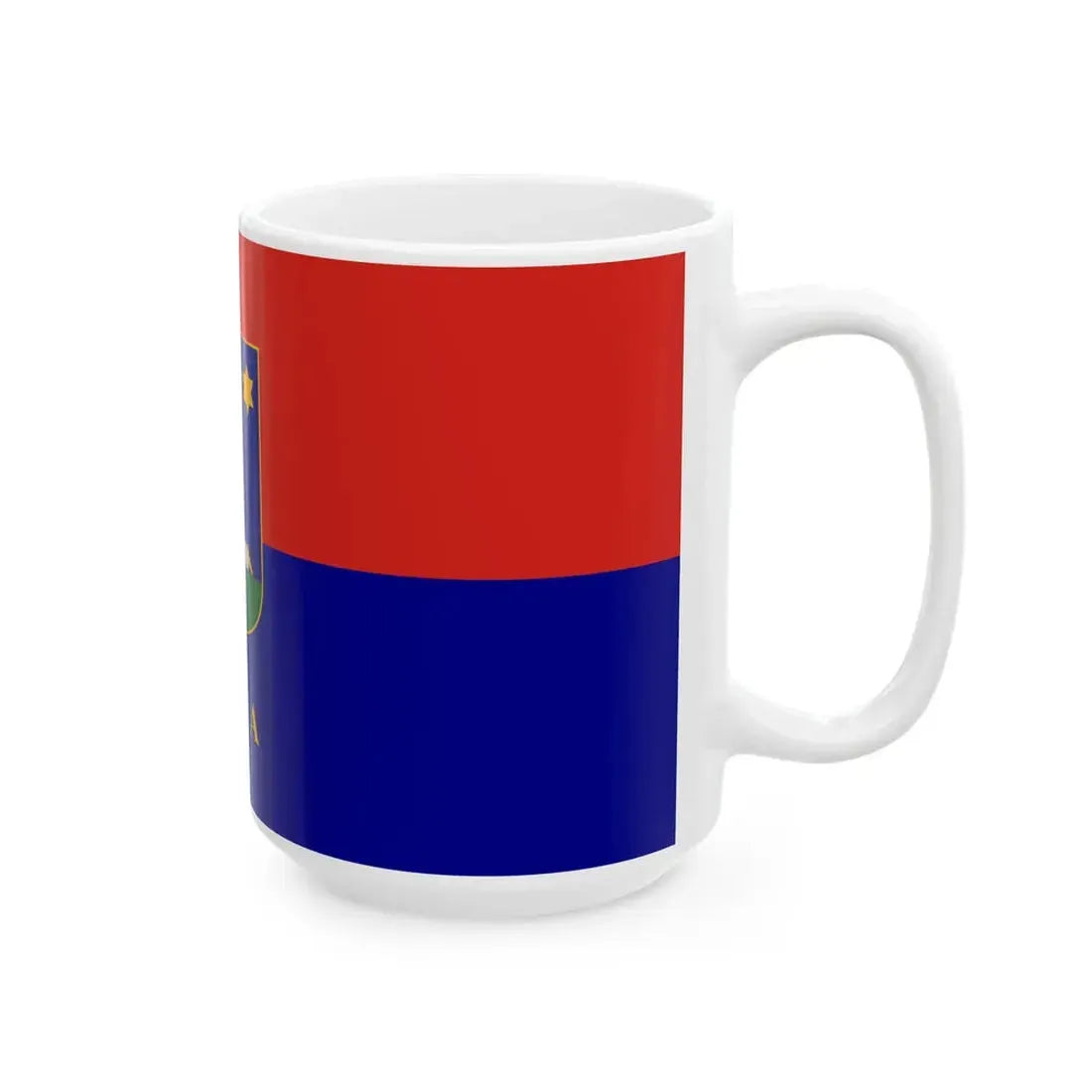 Flag of Papa (Hungary) White Coffee Mug - Go Mug Yourself