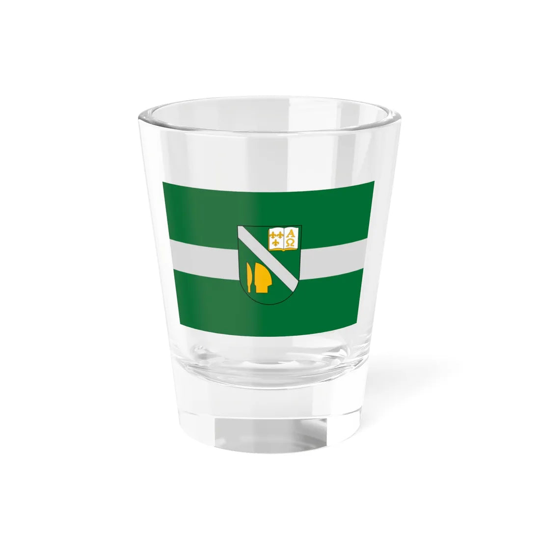 Flag of Papakovacsi (Hungary) Shot Glass 1.5oz 1.5oz - Go Mug Yourself