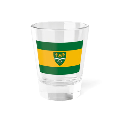 Flag of Papasalamon (Hungary) Shot Glass 1.5oz 1.5oz - Go Mug Yourself