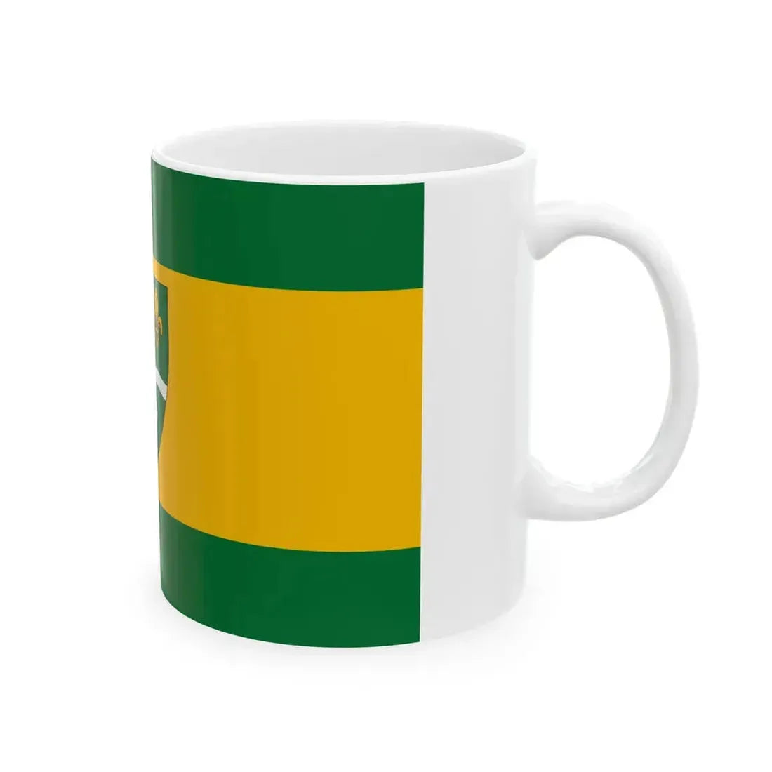 Flag of Papasalamon (Hungary) White Coffee Mug - Go Mug Yourself