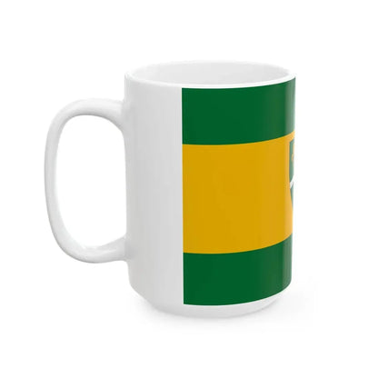 Flag of Papasalamon (Hungary) White Coffee Mug - Go Mug Yourself