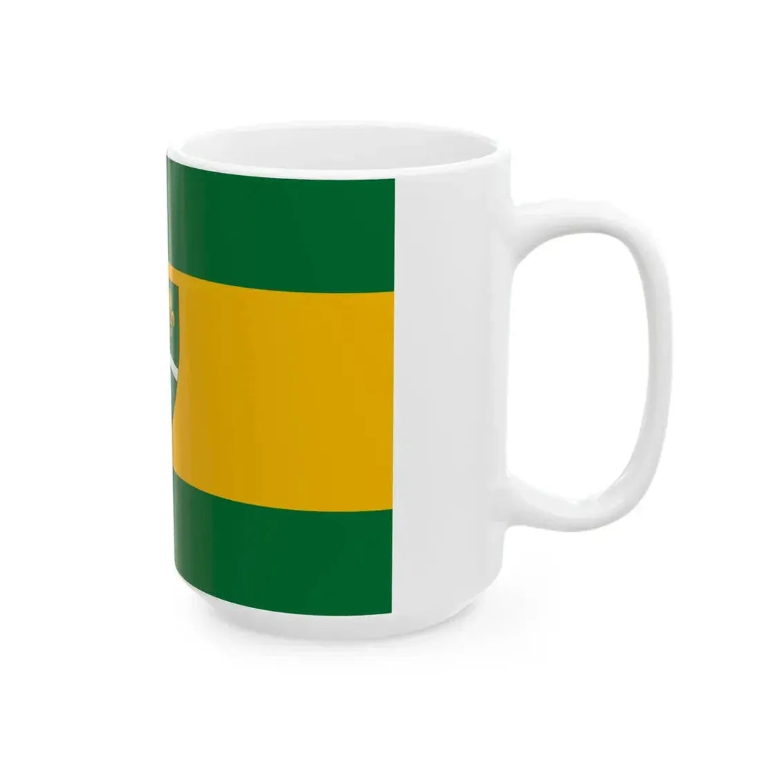 Flag of Papasalamon (Hungary) White Coffee Mug - Go Mug Yourself