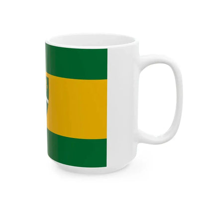 Flag of Papasalamon (Hungary) White Coffee Mug - Go Mug Yourself