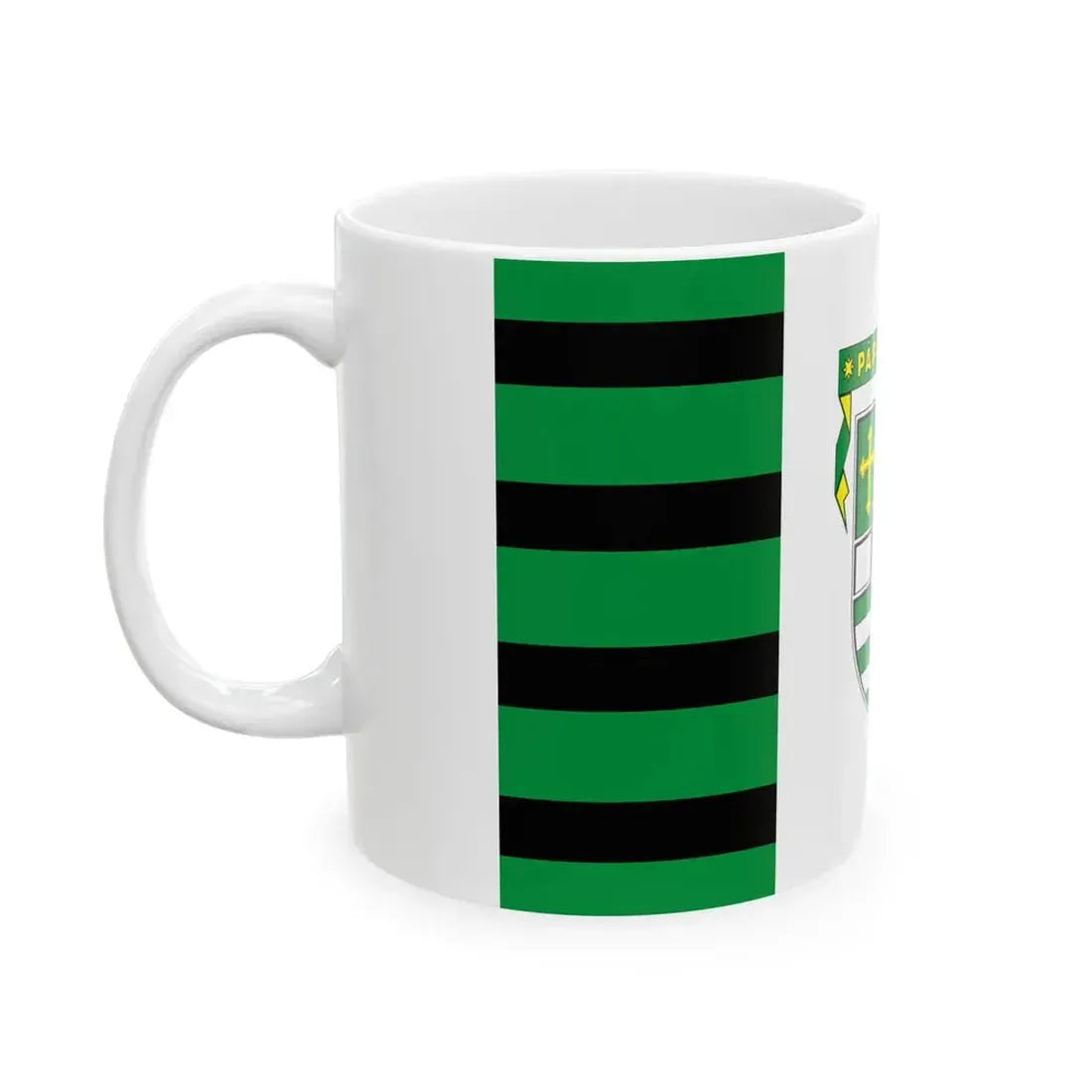 Flag of Papateszer (Hungary) White Coffee Mug - Go Mug Yourself