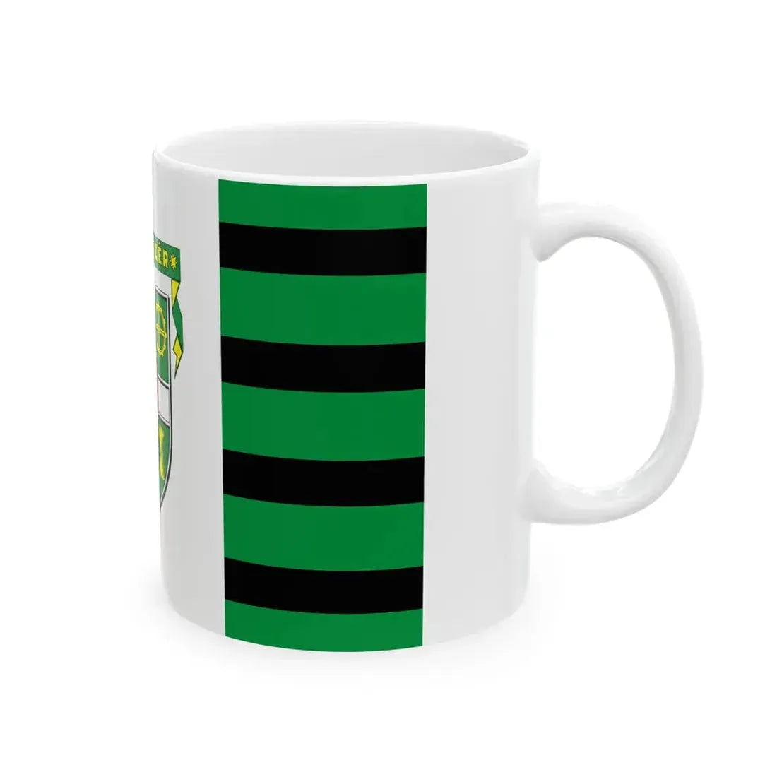 Flag of Papateszer (Hungary) White Coffee Mug - Go Mug Yourself