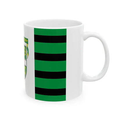Flag of Papateszer (Hungary) White Coffee Mug - Go Mug Yourself