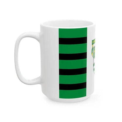 Flag of Papateszer (Hungary) White Coffee Mug - Go Mug Yourself