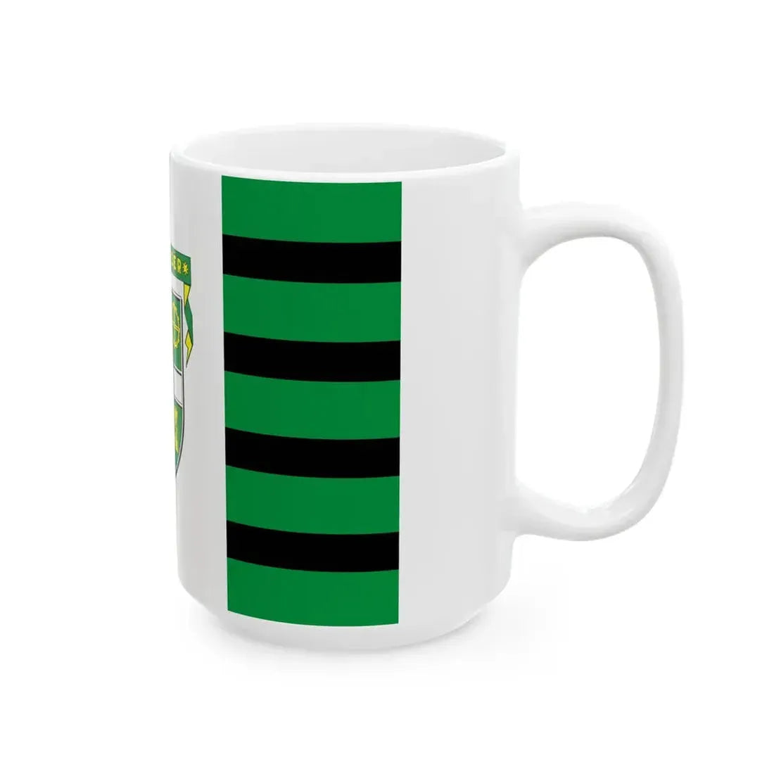 Flag of Papateszer (Hungary) White Coffee Mug - Go Mug Yourself