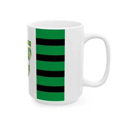 Flag of Papateszer (Hungary) White Coffee Mug - Go Mug Yourself