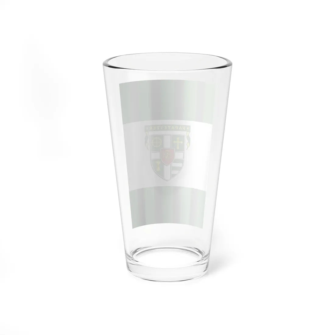 Flag of Papateszer vertical (Hungary) Pint Glass 16oz - Go Mug Yourself