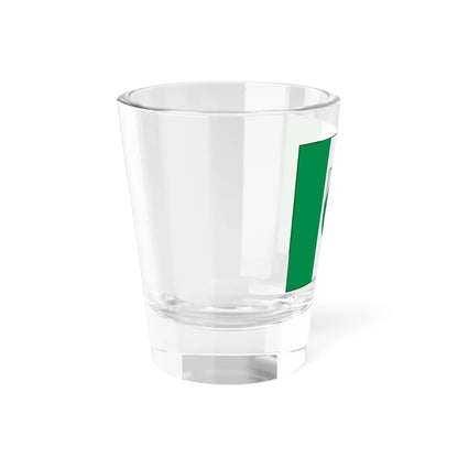 Flag of Papile (Lithuania) Shot Glass 1.5oz - Go Mug Yourself