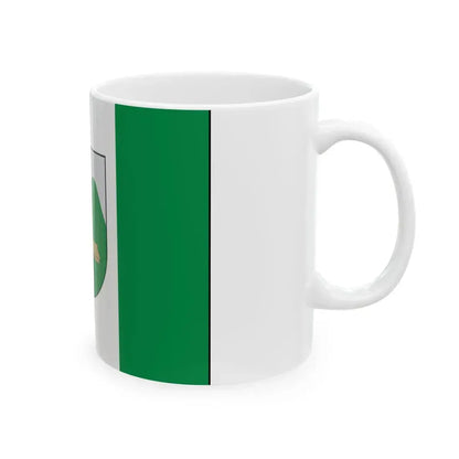 Flag of Papile (Lithuania) White Coffee Mug - Go Mug Yourself