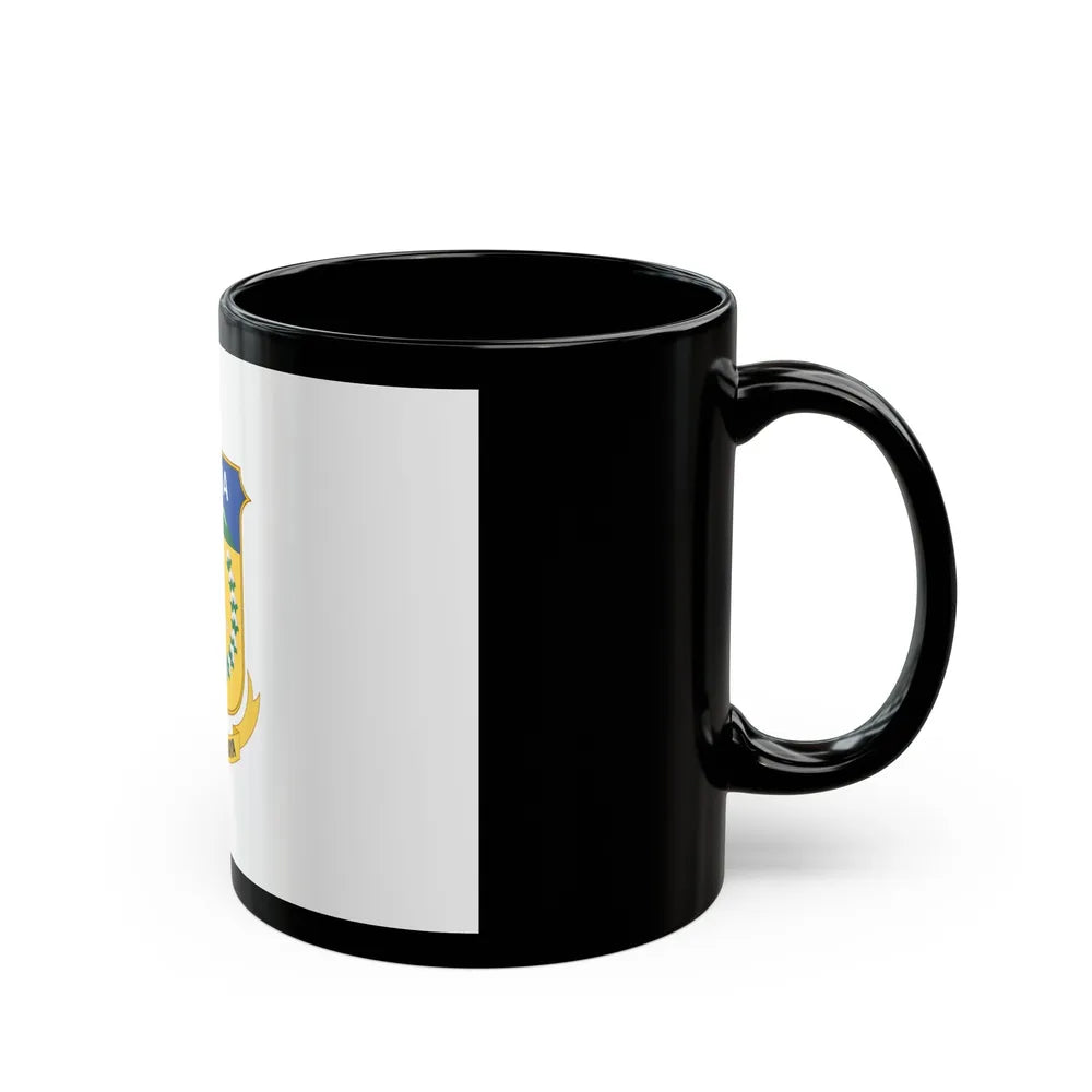 Flag of Papua Indonesia - Black Coffee Mug-Go Mug Yourself