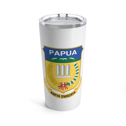 Flag of Papua Indonesia - Tumbler 20oz 20oz - Go Mug Yourself