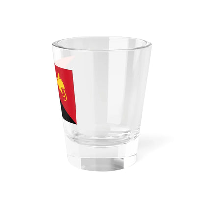 Flag of Papua New Guinea 3-2 (Guinea) Shot Glass 1.5oz - Go Mug Yourself