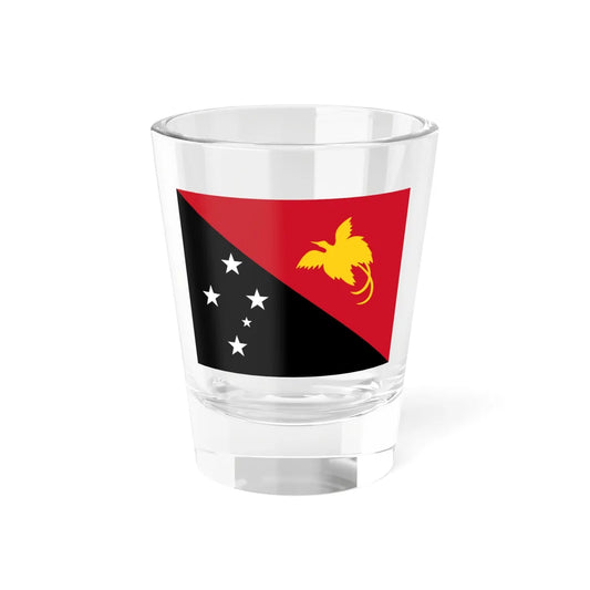 Flag of Papua New Guinea (Guinea) Shot Glass 1.5oz 1.5oz - Go Mug Yourself
