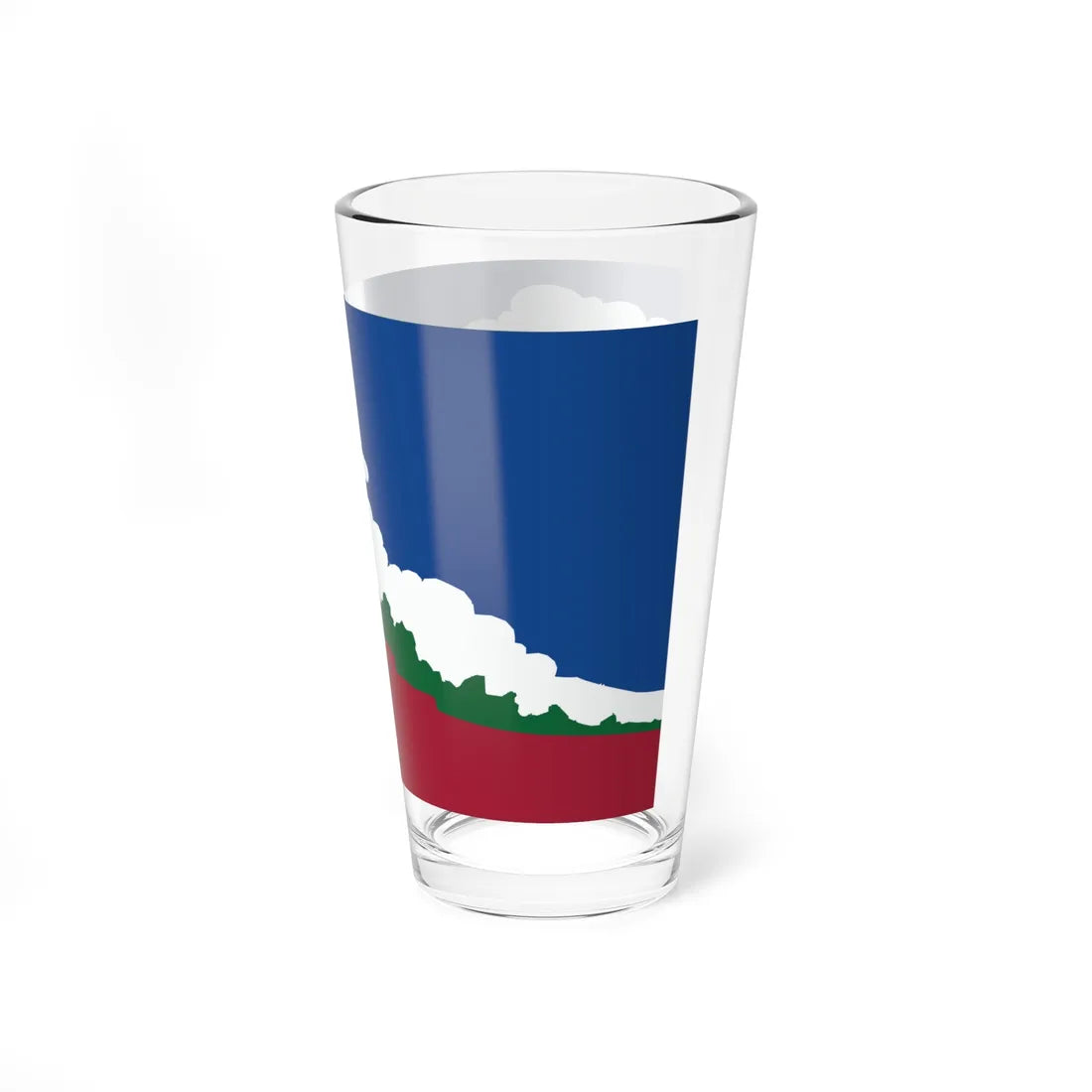 Flag of Paradise California (United States) Pint Glass 16oz - Go Mug Yourself