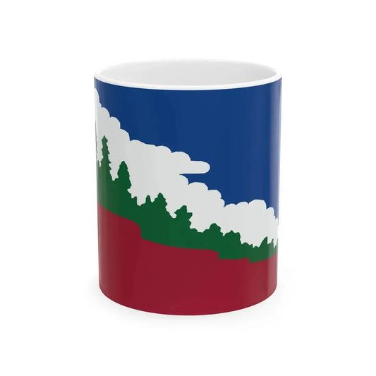 Flag of Paradise California (United States) White Coffee Mug 11oz - Go Mug Yourself