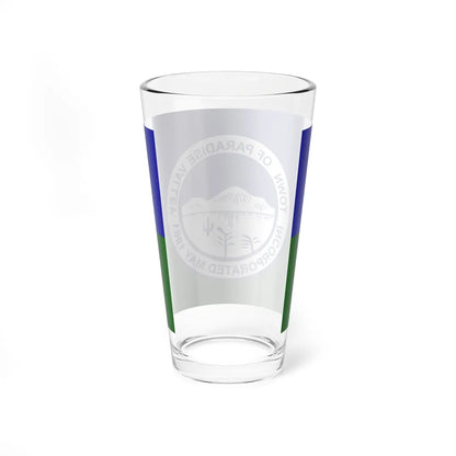 Flag of Paradise Valley Arizona (United States) Pint Glass 16oz - Go Mug Yourself