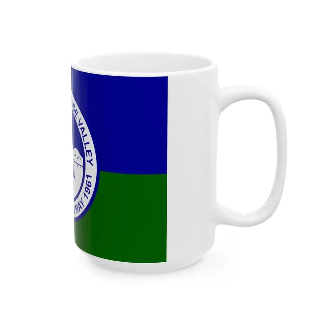 Flag of Paradise Valley Arizona (United States) White Coffee Mug - Go Mug Yourself