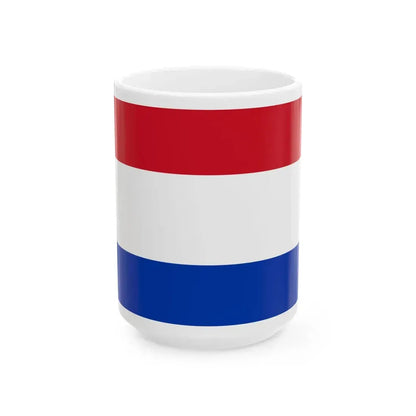 Flag of Paraguay 1812-1826 (Paraguay) White Coffee Mug 15oz - Go Mug Yourself