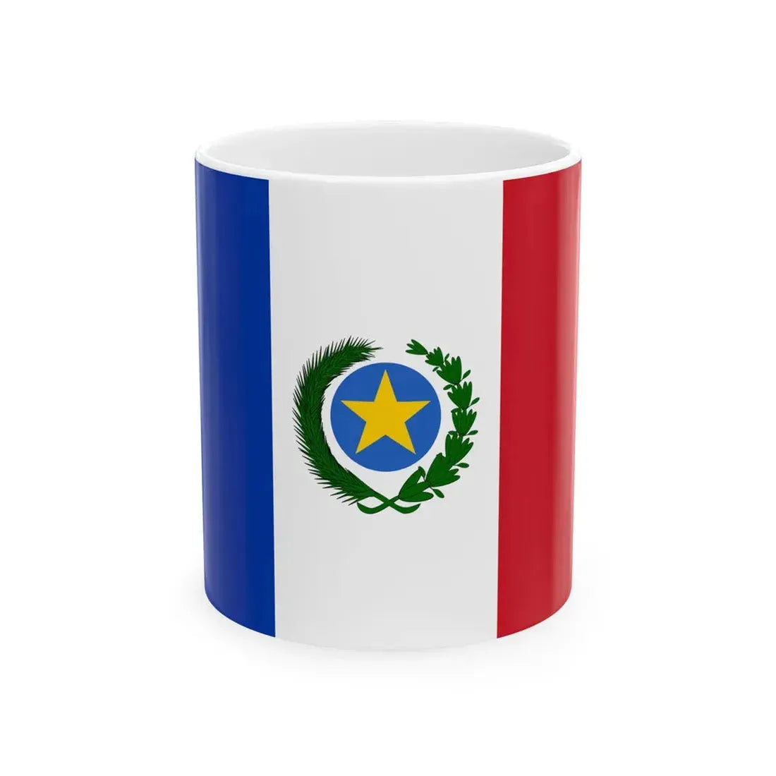 Flag of Paraguay 1813-1840 (Paraguay) White Coffee Mug 11oz - Go Mug Yourself