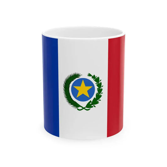 Flag of Paraguay 1813-1840 (Paraguay) White Coffee Mug 11oz - Go Mug Yourself