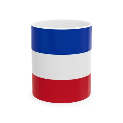 Flag of Paraguay 1813 (Paraguay) White Coffee Mug 11oz - Go Mug Yourself