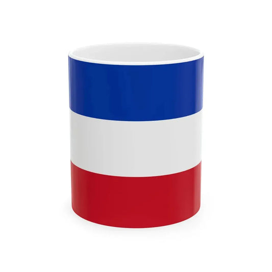 Flag of Paraguay 1813 (Paraguay) White Coffee Mug 11oz - Go Mug Yourself