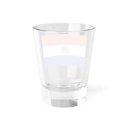 Flag of Paraguay 1988-1990 3-2 (Paraguay) Shot Glass 1.5oz - Go Mug Yourself