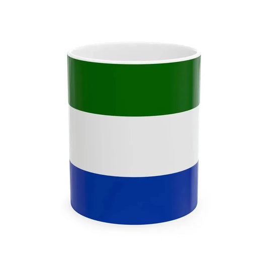 Flag of Paraguay June 1811 (Paraguay) White Coffee Mug 11oz - Go Mug Yourself