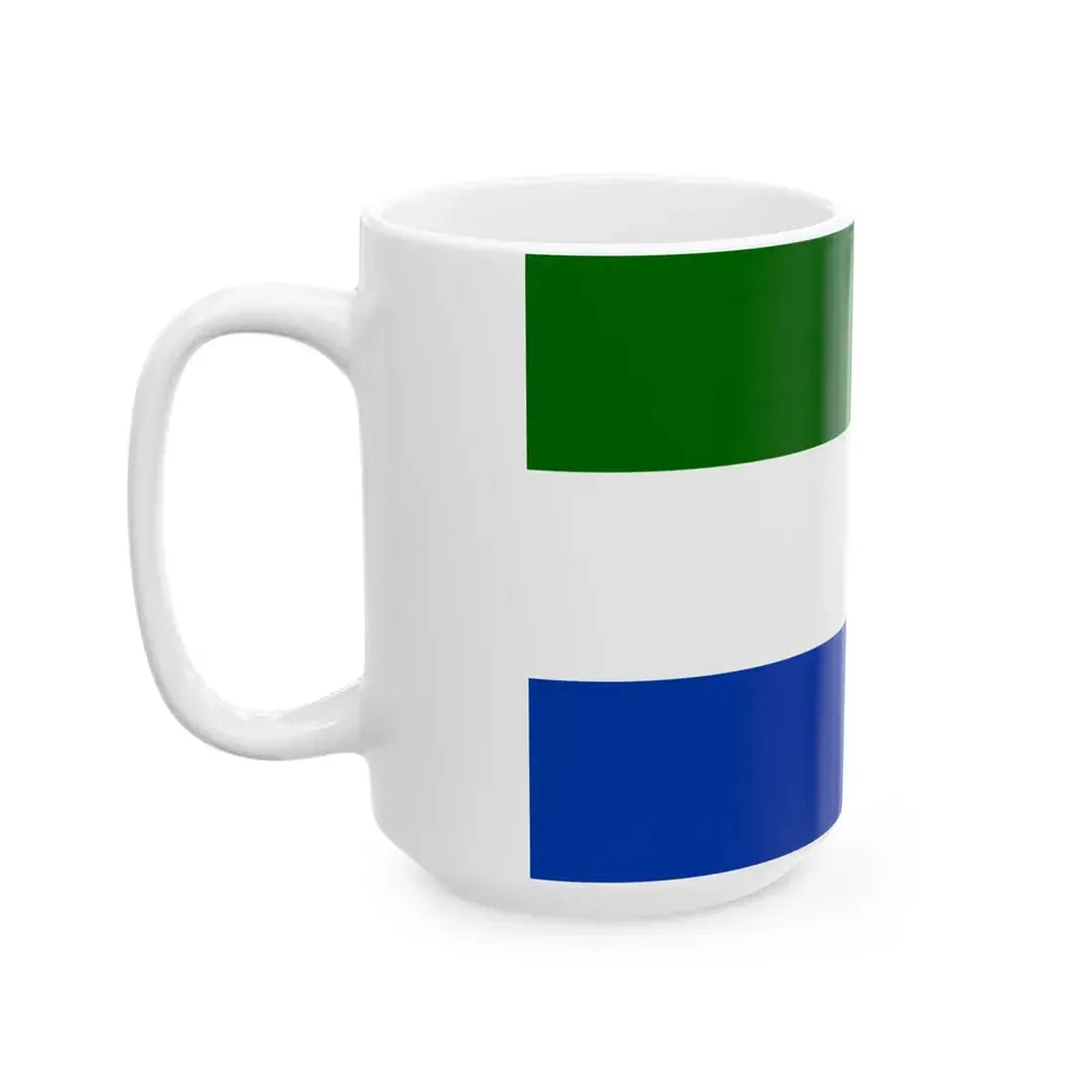 Flag of Paraguay June 1811 (Paraguay) White Coffee Mug - Go Mug Yourself