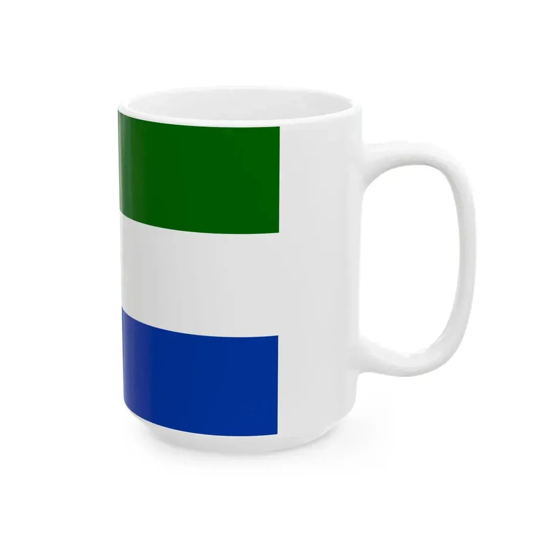 Flag of Paraguay June 1811 (Paraguay) White Coffee Mug - Go Mug Yourself