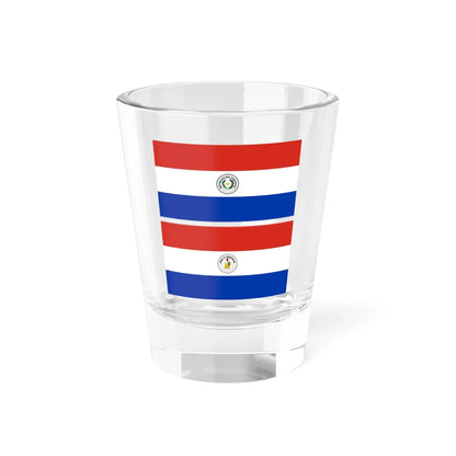 Flag of Paraguay obverse  reverse (Paraguay) Shot Glass 1.5oz 1.5oz - Go Mug Yourself