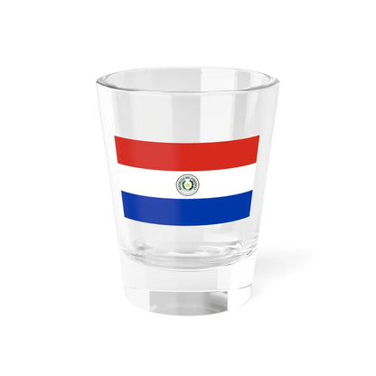 Flag of Paraguay (Paraguay) Shot Glass 1.5oz 1.5oz - Go Mug Yourself