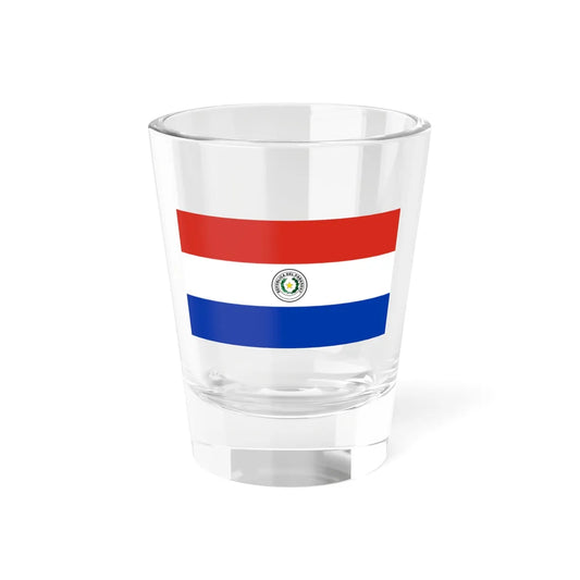 Flag of Paraguay (Paraguay) Shot Glass 1.5oz 1.5oz - Go Mug Yourself