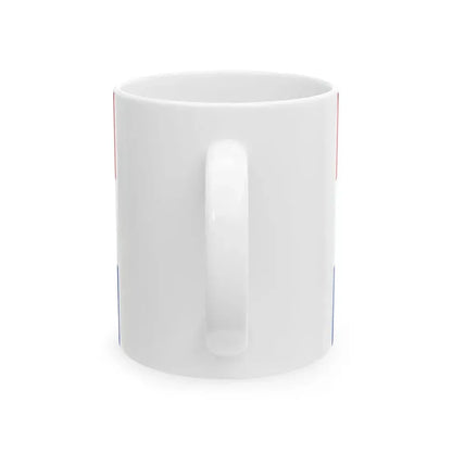 Flag of Paraguay reverse 1990-2013 3-2 (Paraguay) White Coffee Mug - Go Mug Yourself