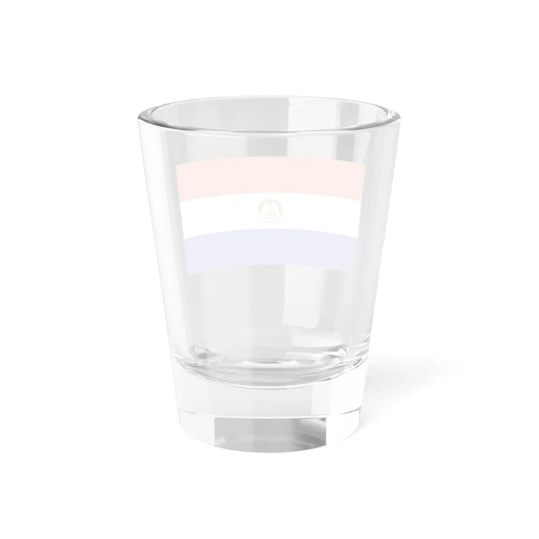 Flag of Paraguay reverse 1990-2013 (Paraguay) Shot Glass 1.5oz - Go Mug Yourself