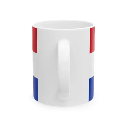 Flag of Paraguay reverse 1990-2013 (Paraguay) White Coffee Mug - Go Mug Yourself