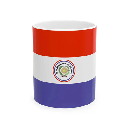 Flag of Paraguay WFB 2000 (Paraguay) White Coffee Mug 11oz - Go Mug Yourself