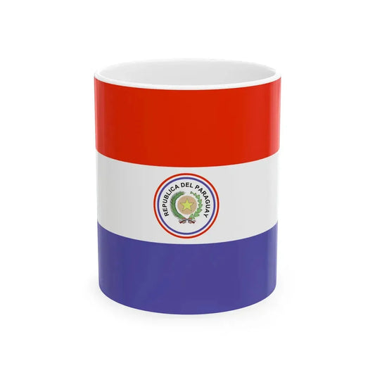 Flag of Paraguay WFB 2000 (Paraguay) White Coffee Mug 11oz - Go Mug Yourself