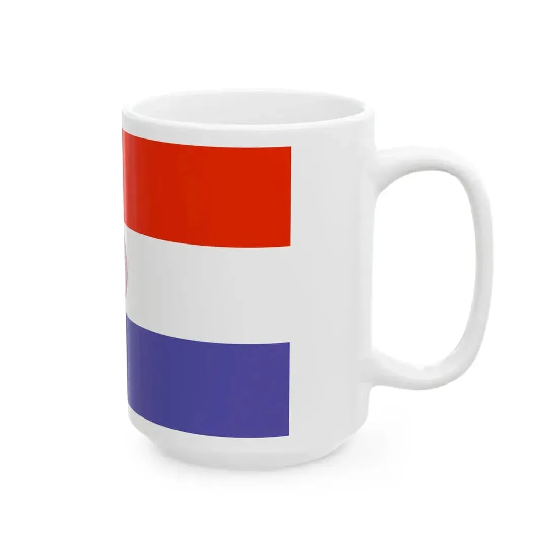 Flag of Paraguay WFB 2000 (Paraguay) White Coffee Mug - Go Mug Yourself