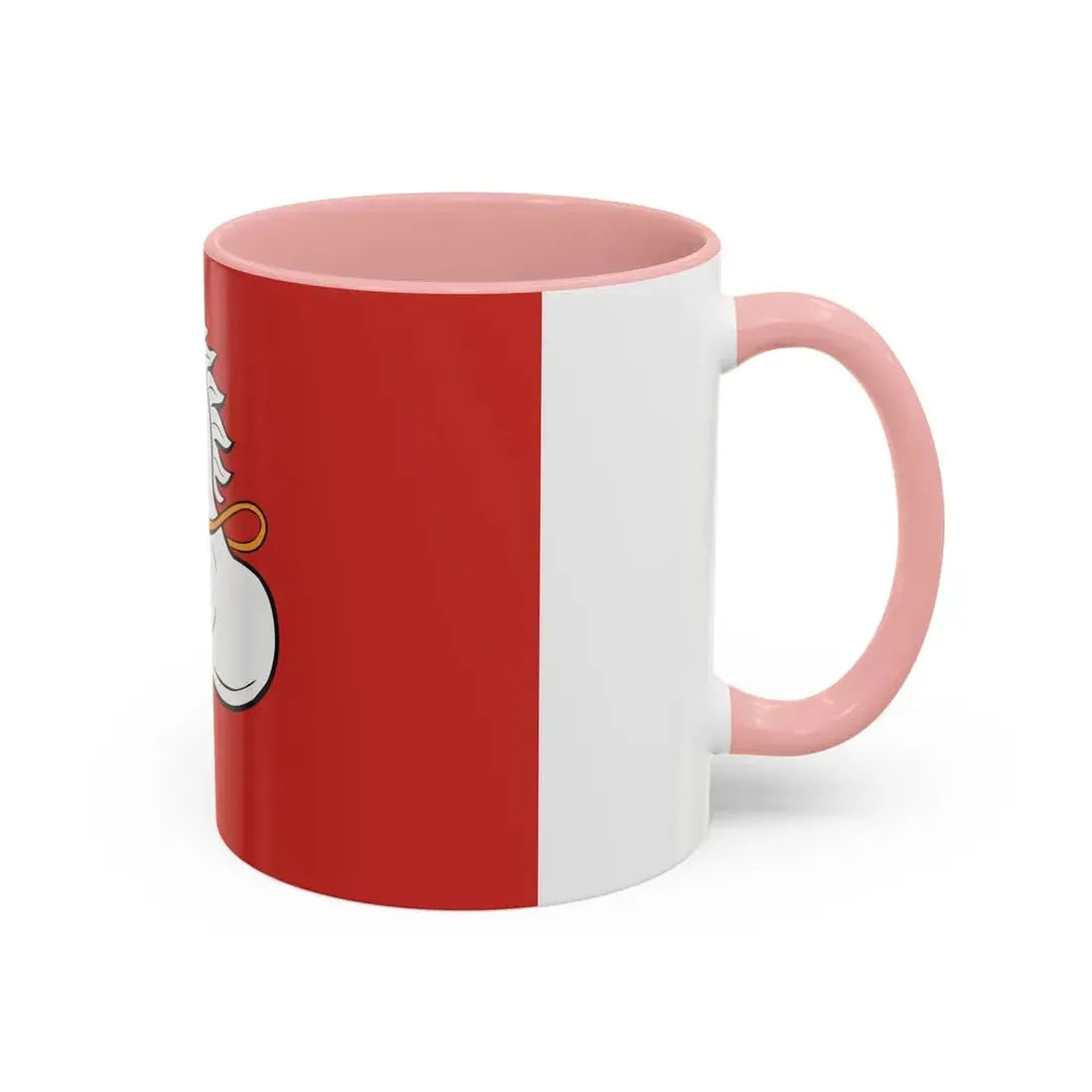 Flag of Pardubice Czech Republic - Accent Coffee Mug - Go Mug Yourself